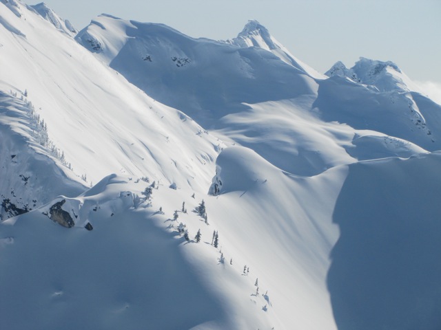 Monashees means "Peaceful Mountains" Monashees means "Peaceful Mountains"