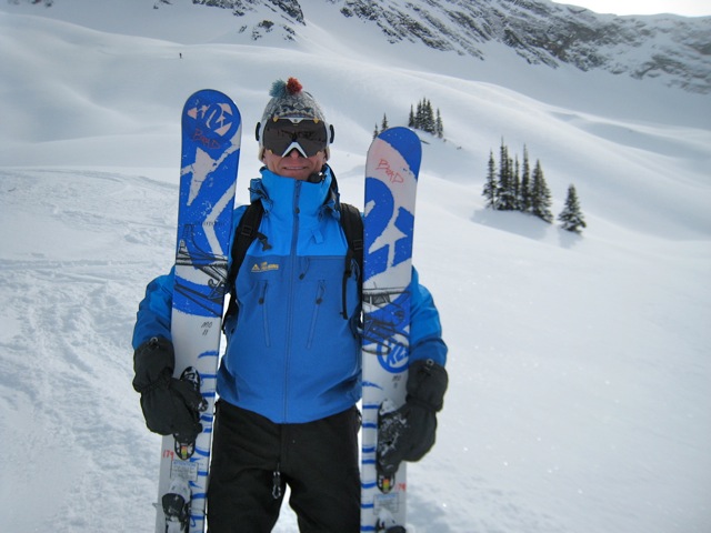 The great thing about fat skis is you can ski on them all day, then iron your clothes on them at night! The great thing about fat skis is you can ski on them all day, then iron your clothes on them at night!